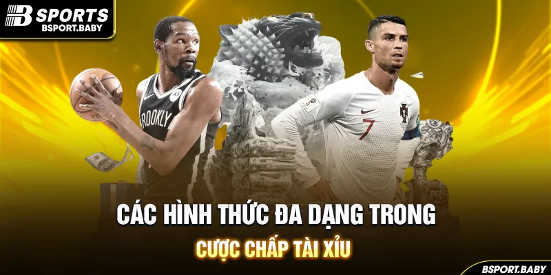 Các hình thức đa dạng trong cược chấp tài xỉu