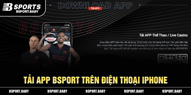 Tải app Bsport trên điện thoại iphone
